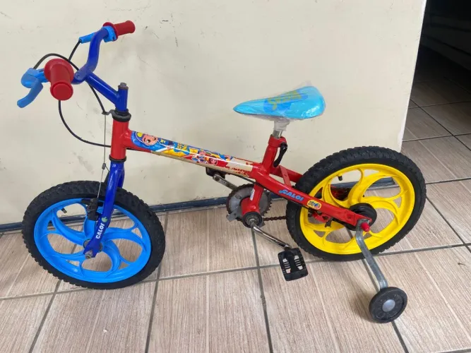 Bicicleta Infantil aro 16 do Lucas Neto 