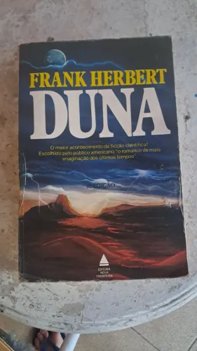 Livro antigo Duna - Editora Nova Fronteira, 1984