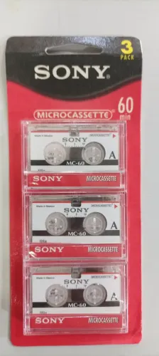 Fita Micro cassete Sony