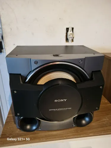 Caixas de som, subwoofer sony #1 impecável