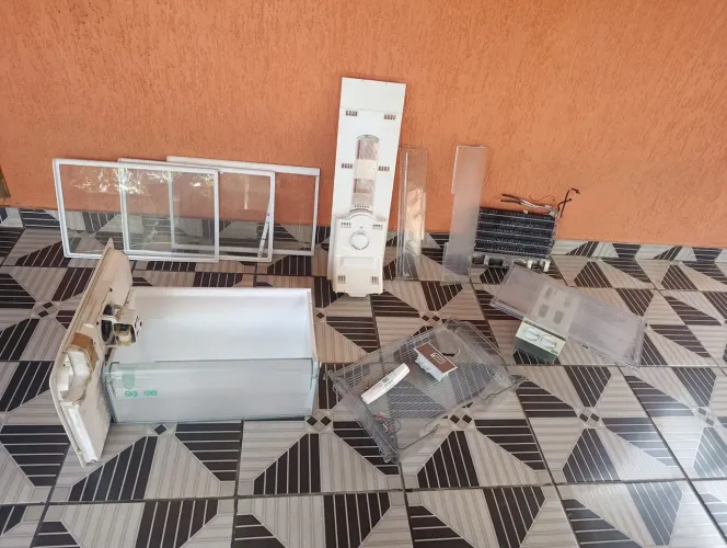 Peças da geladeira Consul bem estar