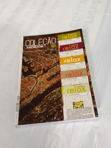 Coleção A Recreativa Relax - 5 Em 1 - Palavras Cruzadas 108