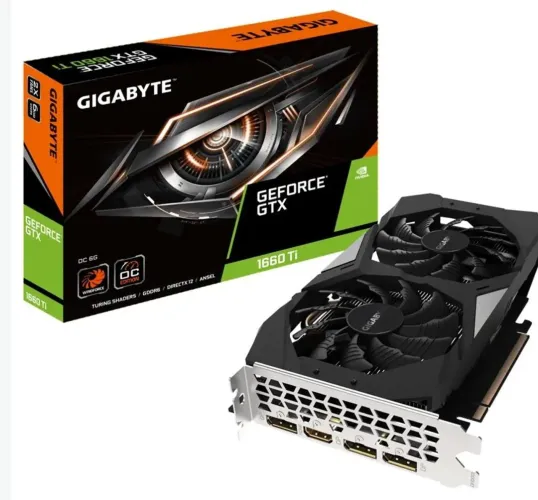 Placa de video GTX1660 TI Gigabyte