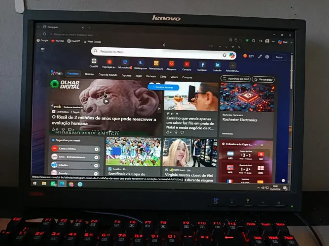 monitor lenovo 18.5"