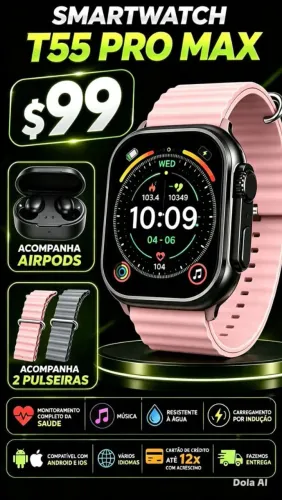 Smartwatch T55 PRO Max