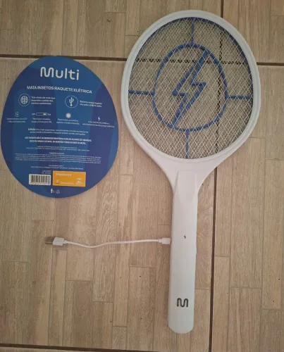 Raquete anti mosquito USB multi
