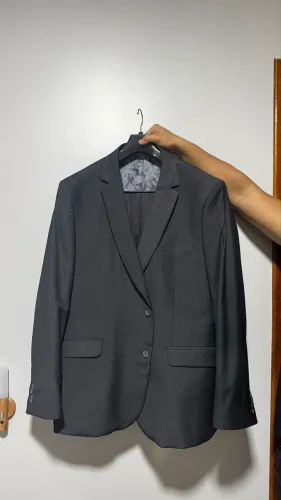 Terno Raffer Original Novo / Nunca Usado - Chumbo Tam 62 calça 56