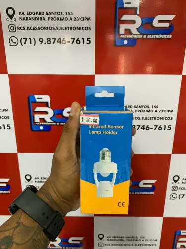 Sensor De Presença  P/ Lâmpada