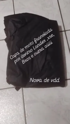 Capa de moto franelada 