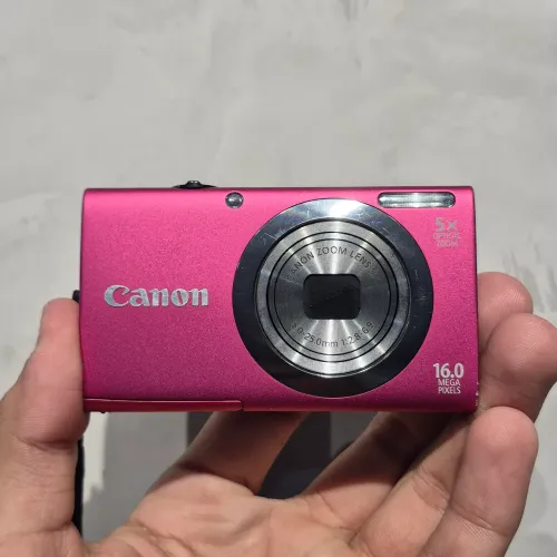 Cybershot Canon A2300 Rosa 16MP - Completa