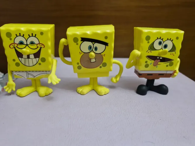Decoração - miniaturas Bib Esponja- BK