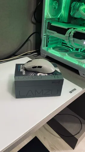 Mouse Lamzu Maya 4K Wireless - Impecável e Completo