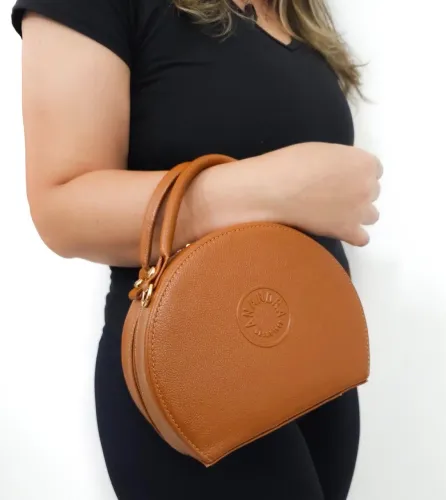 Bolsa de Couro Feminina Anandra