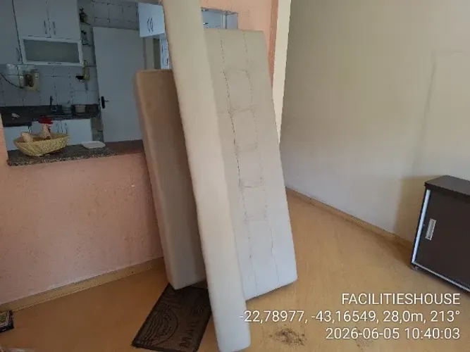 Sofá-Cama Casal Sonobello Premium Courino Bege 138x188 Ótimo Estado