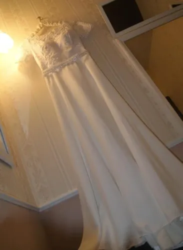 Vestido de noiva + véu