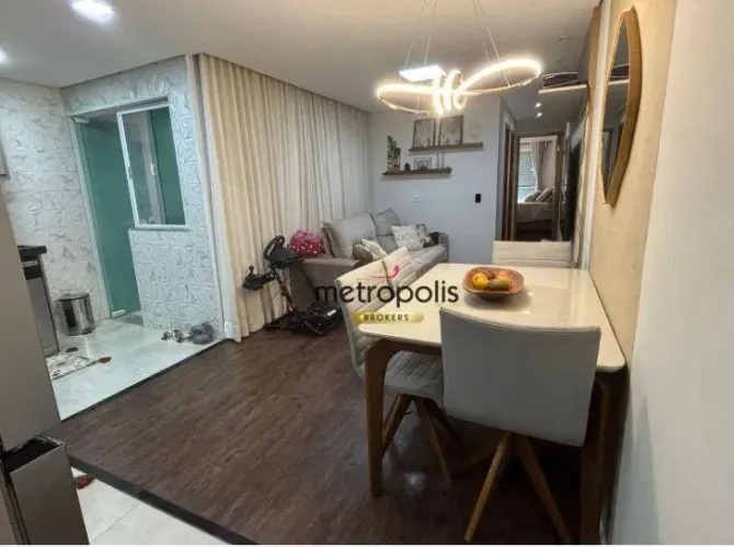 Apartamento com 2 dormitórios à venda, 65 m² por R$ 455.000,00 - Vila Pires - Santo André/