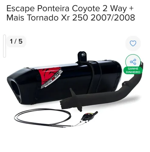 Escape ponteira coyote 