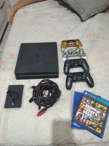 Ps4 completo + 11 jogos 