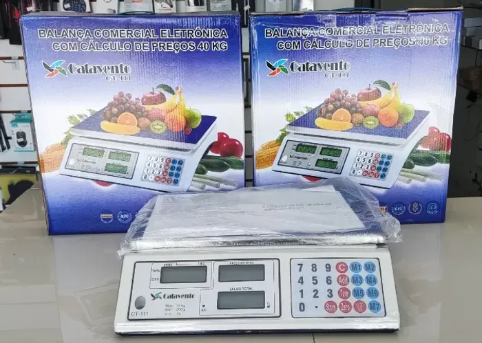 Balança 40kg Eletrônica Comercial 6 meses de garantia novas