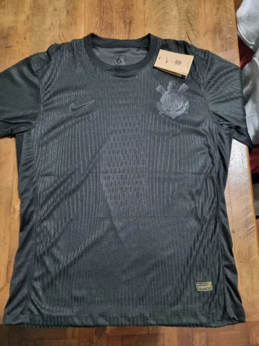 Camisa Corinthians All Black 2024/2025 Modelo Jogador Nova