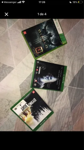 Vendo 2 jogos de Xbox one e 1 de 360 originais 