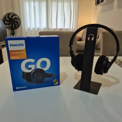 Fone Esportivo Philips Bluetooth TAA4216BK (Usado com Detalhe) - Até 35h Bateria e IP55