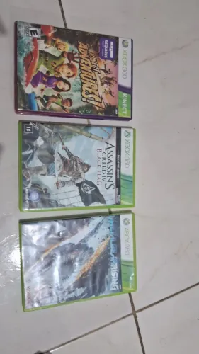 DVDs de jogos de xbox 360 excelente estado