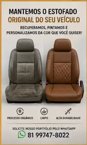     Seu Banco de Couro Novo Outra Vez