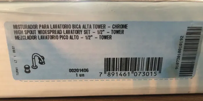 Misturador bica alta Docol