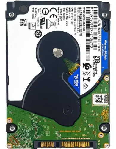 Hd Wd 2tb Blue Sata 3