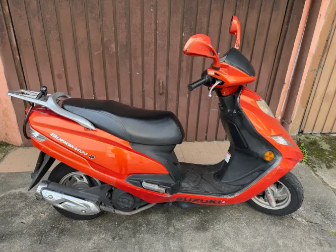 Burgman laranja 