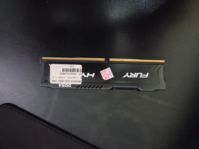 Memoria 8gb DDR4 Hyperx 2400Mhz