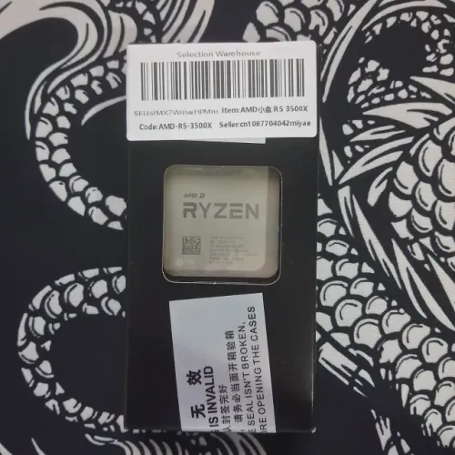 Processador AMD Ryzen 5 3500X - Estado de Zero