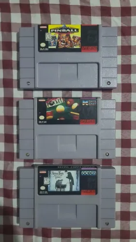 Jogos originais para super Nintendo