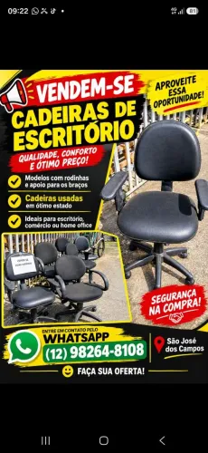 ? Cadeira de Escritório - Conforto e Qualidade!