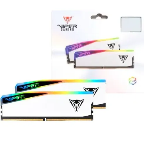 Memória Ram Branca Patriot Viper Elite 5 Rgb 48GB (2x24GB) DDR5 6000mhz CL42