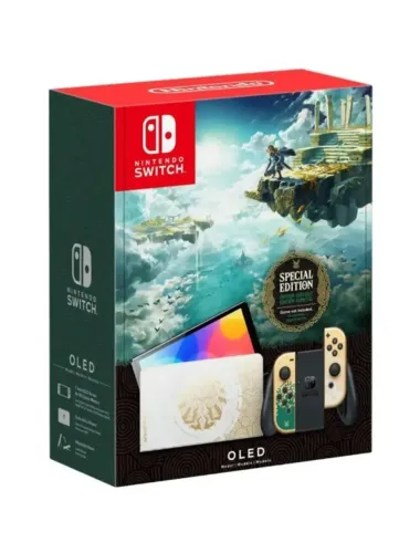 Nintendo Switch OLED 1TB (Zelda) (Destravado) [Vendo/Troco]