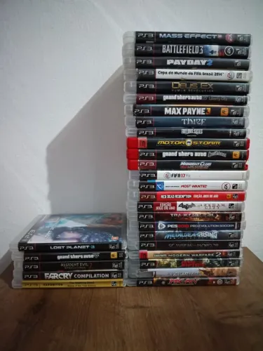 29 jogos originais de ps3