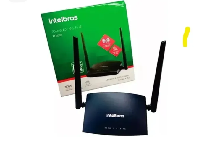 Roteador wifi intelbras rf 301k 