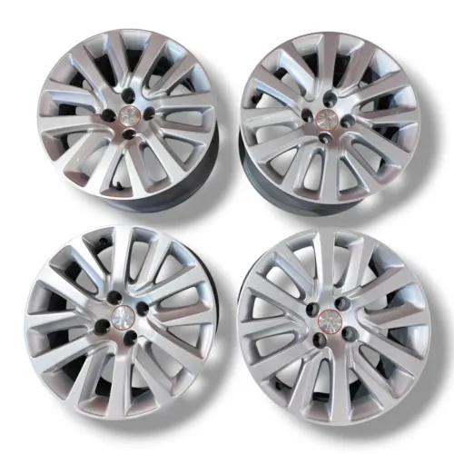 JOGO DE RODAS ARO 17 PEUGEOT 408 ALLURE 2016 ORIG ZERADAS