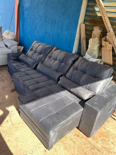 Sofá Tóquio com espuma D33 com molas ensacadas com 2.90x1.10m