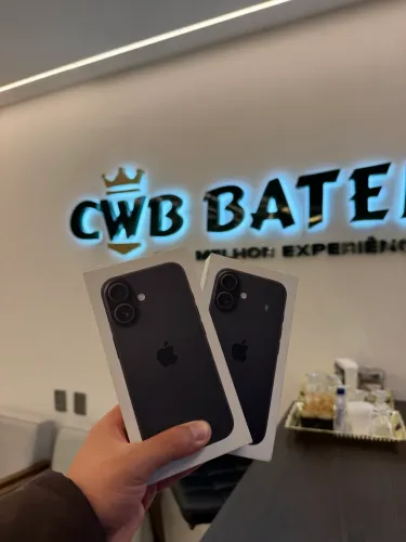 iPhone 16 128gb Preto Novo Lacrado | Loja Física