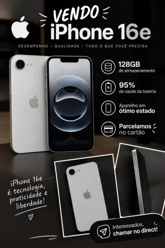 iPhone 16e - 95 de bateria