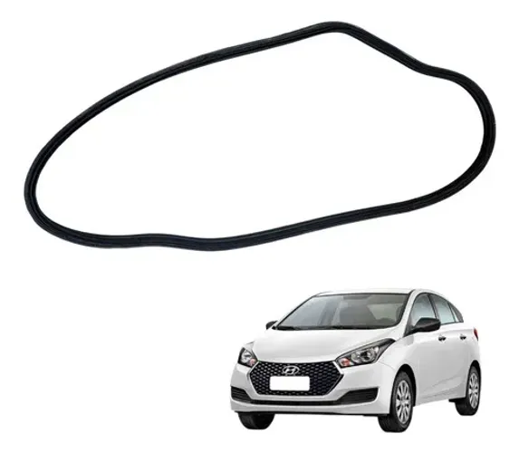 Borracha De Vedação Porta-malas Hyundai Hb20 Manual 2019