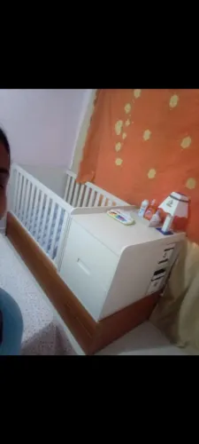 Berço com cama extra (gavetão)