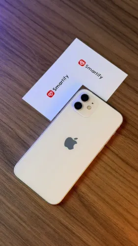 IPHONE 12 - COR BRANCO - 64GB - BATERIA 100% | LOJA FÍSICA EM CURITIBA.