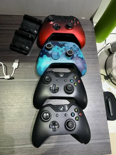 Xbox one fat + jogos + kinect +1 controle