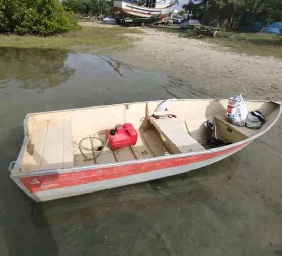 Barco de alumínio - 3.50 MT de comprimento