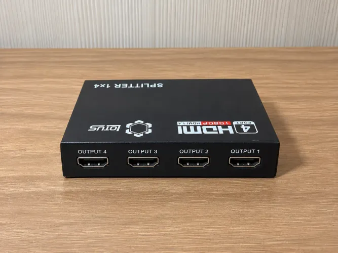 Splitter HDMI Lotus 1x4 1080P Full HD