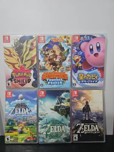 Lote 10 Jogos para Nintendo Switch